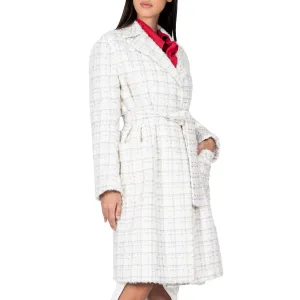 Wool Tweed Trench Coat