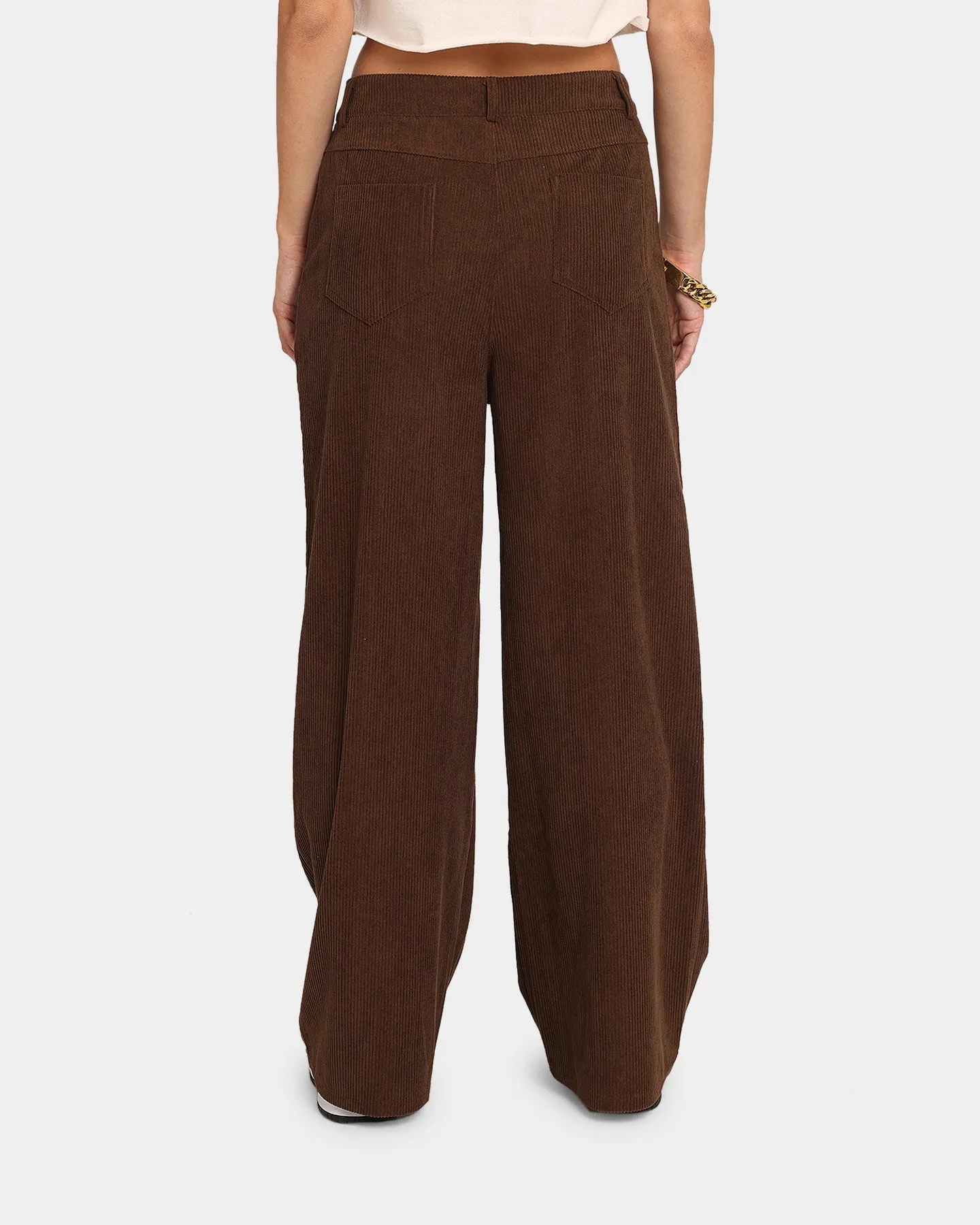 XXIII Women's Kamila Corduroy Pants Chocolate